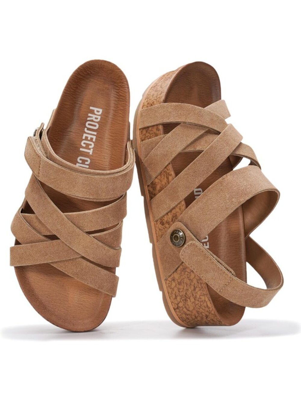 Genuine Leather Platform Sandals for Women - Stylish & Comfortable Summer